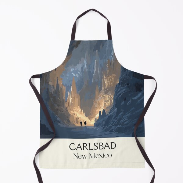 Item preview, Carlsbad Caverns New Mexico Poster | Vintage National Park Wall Art designed and sold by TuncGK.