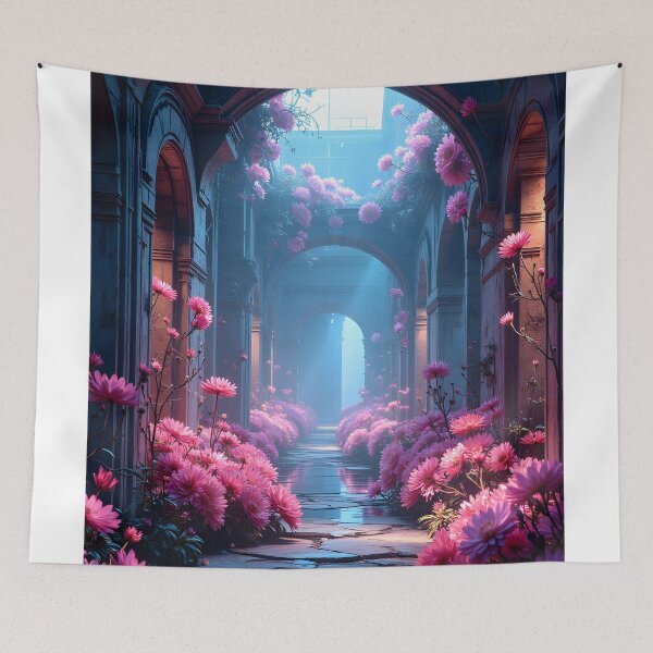 Item preview, Enchanted Corridor of Blossoms designed and sold by oanaunciuleanu.