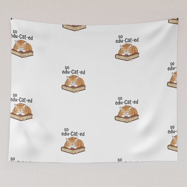 Item preview, So edu-Cat-ed t-shirt  designed and sold by TheHappyHaul.