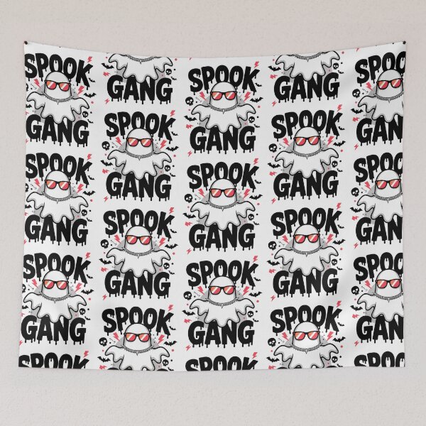 Item preview, Spook Gang Cool Ghost – Halloween Spooky Spirit designed and sold by Taans-Creation.