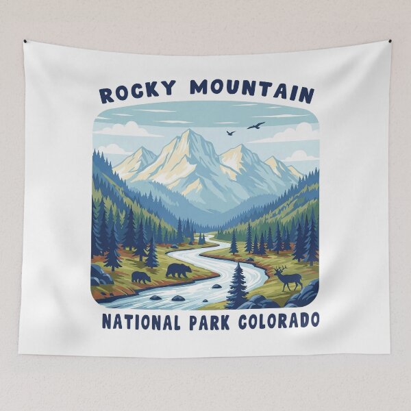 Item preview, Rocky Mountain National Park Colorado designed and sold by TeeARTHY.