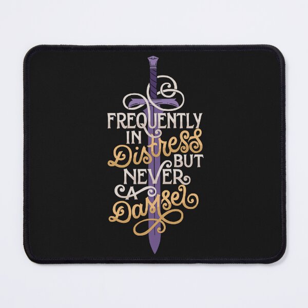 Item preview, Never A Damsel designed and sold by polliadesign.