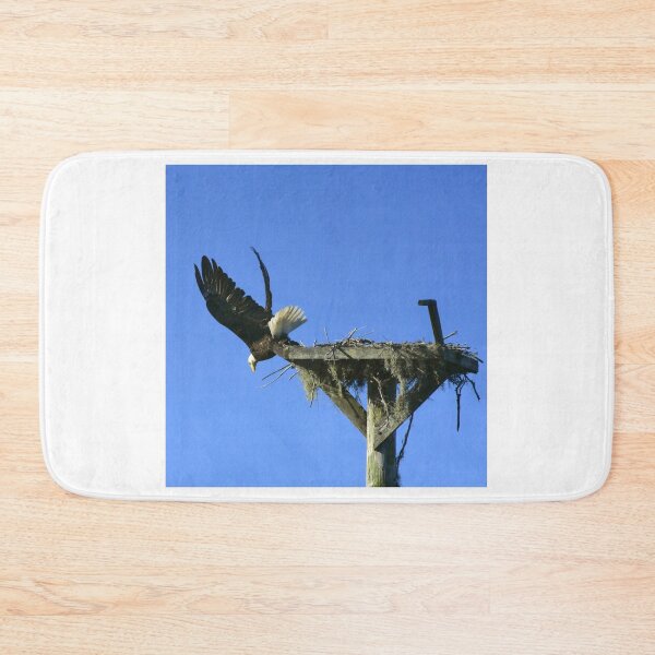 Item preview, Eagle Taking Flight from Nest designed and sold by MercerImages.