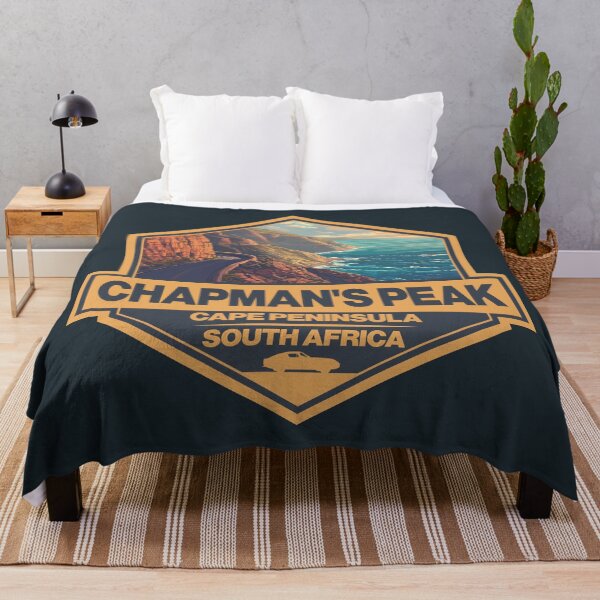 Item preview, Chapman’s Peak South Africa Travel Art Badge designed and sold by KrisSidDesigns.