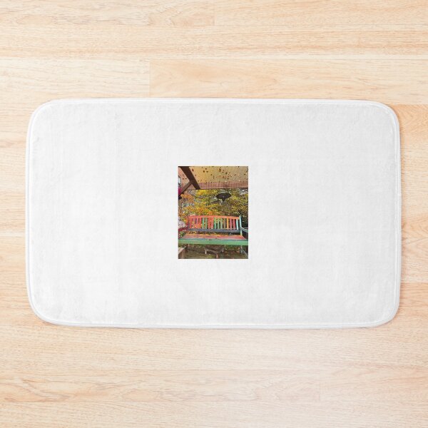Item preview, „Bunter Herbst – Ruhe auf den Bänken“ : „Colorful Autumn – Peaceful Benches“ designed and sold by Yaroplanner.