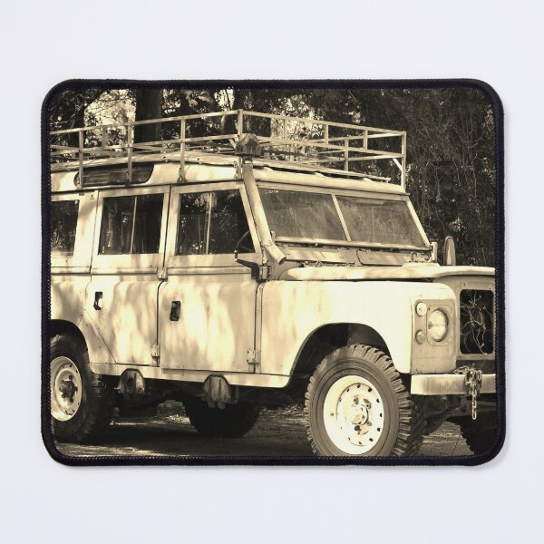 Item preview, Vintage Land Rover in Sepia Tones designed and sold by Cynthia48.