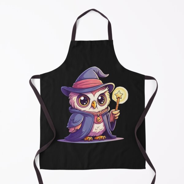 Item preview, Chibi Owl Wizard – Stylish Kawaii Halloween designed and sold by ColorSplash123.
