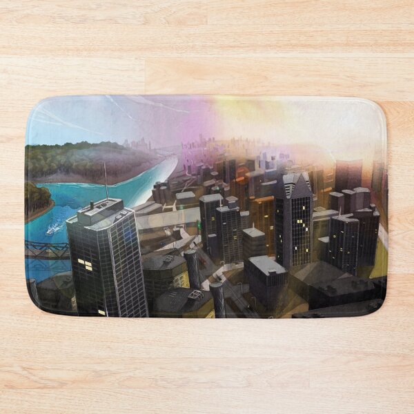 Item preview, CityPlace Square designed and sold by SeenThruTheFog.