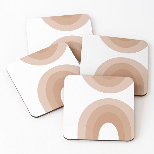 Item preview, Simple Minimal Rainbow in Beige designed and sold by Pattern&Pixel.