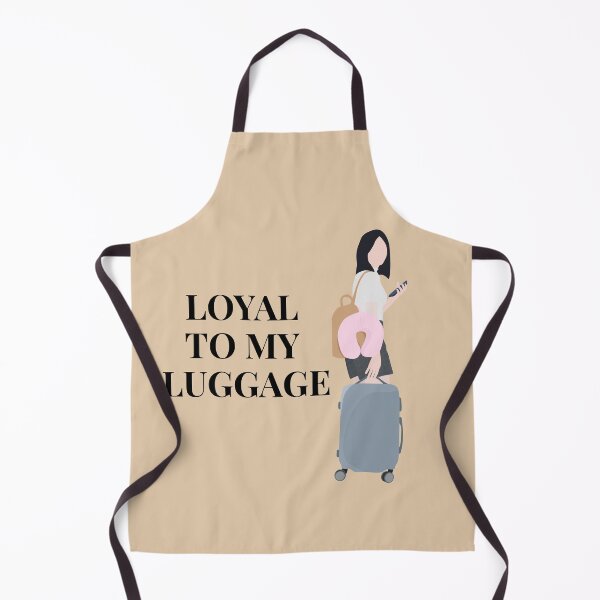 Item preview, Loyal to My Luggage – Bold Travel Quote Design designed and sold by SavSoulSN.