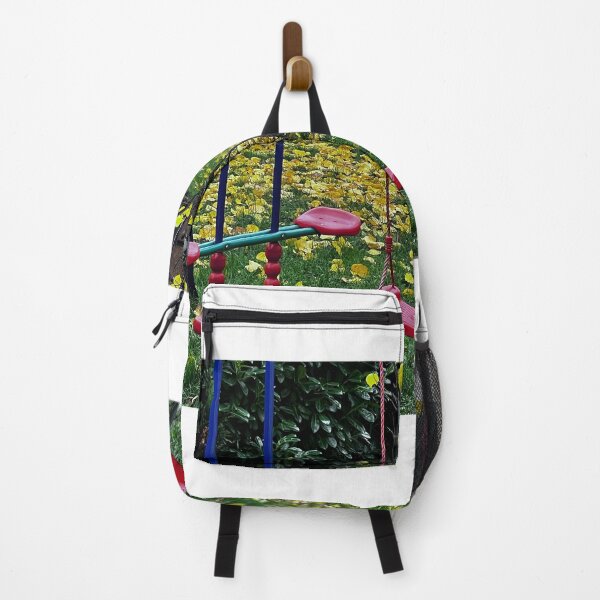 Item preview, Bunter Herbst – Bänke und Schaukel im Park“ : „Colorful Autumn – Benches and Swing in the Park“ designed and sold by Yaroplanner.