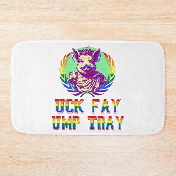 Item preview, Uck Fay Ump Tray - Rainbow designed and sold by KBwiththeTees.