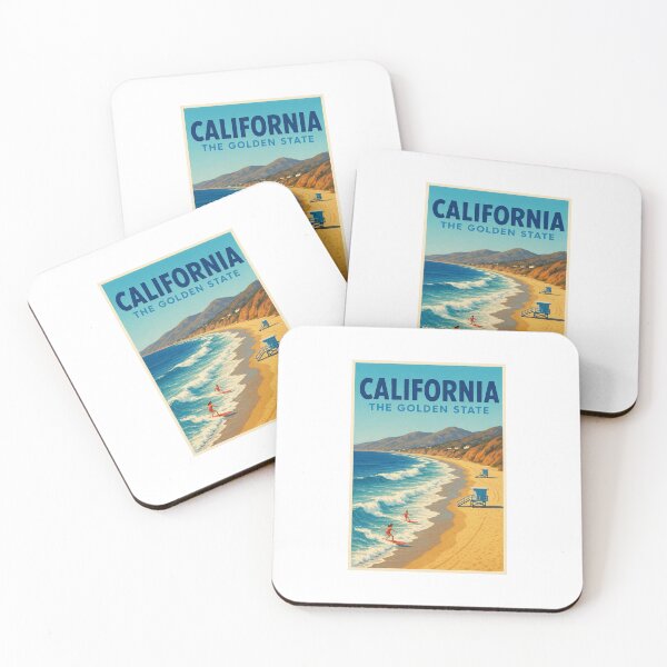 Item preview, California Vintage Beach Travel designed and sold by TeeARTHY.