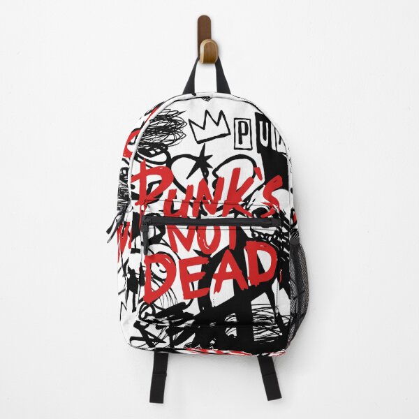 Item preview, Punk Not Dead Red White & Black Graffiti designed and sold by HENO1988.