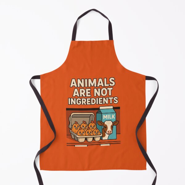 Item preview, Animals Are Not Ingredients Vegan Animal Rights Veganism Factory Farming Milk Eggs designed and sold by Annika Shurafa.