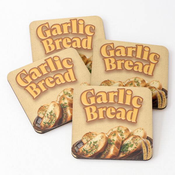 Item preview, Garlic Bread: Whole Grain Bread with Organic Garlic designed and sold by Bailey-Tichenor-Designs.