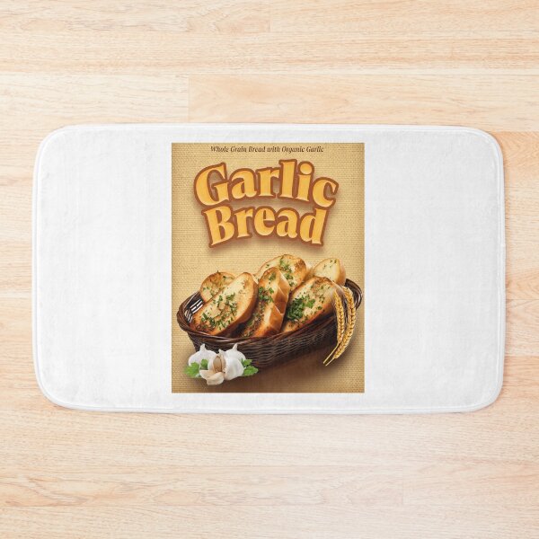 Item preview, Garlic Bread: Whole Grain Bread with Organic Garlic designed and sold by Bailey-Tichenor-Designs.