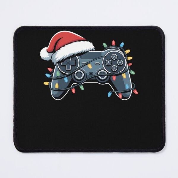 Artikelvorschau, Videospiel-Controller Weihnachten Weihnachtsmannmütze Gamer Jungen Männer entworfen und verkauft von clothesy7.