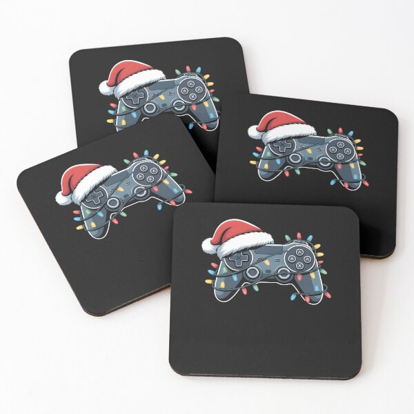 Artikelvorschau, Videospiel-Controller Weihnachten Weihnachtsmannmütze Gamer Jungen Männer entworfen und verkauft von clothesy7.