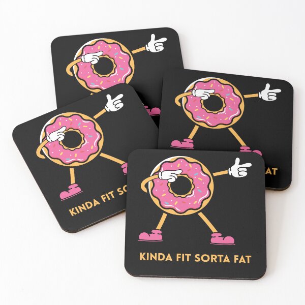 Item preview, Kinda Fit Sorta Fat Donut designed and sold by WonderMix.