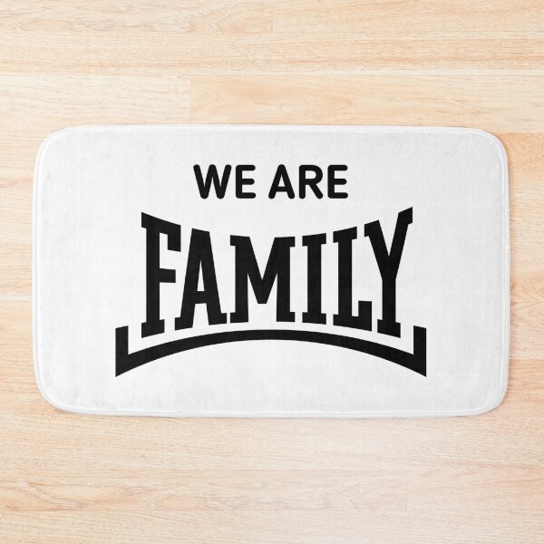 Item preview, We Are Family (Parents / Children / Concave / Black) designed and sold by MrFaulbaum.