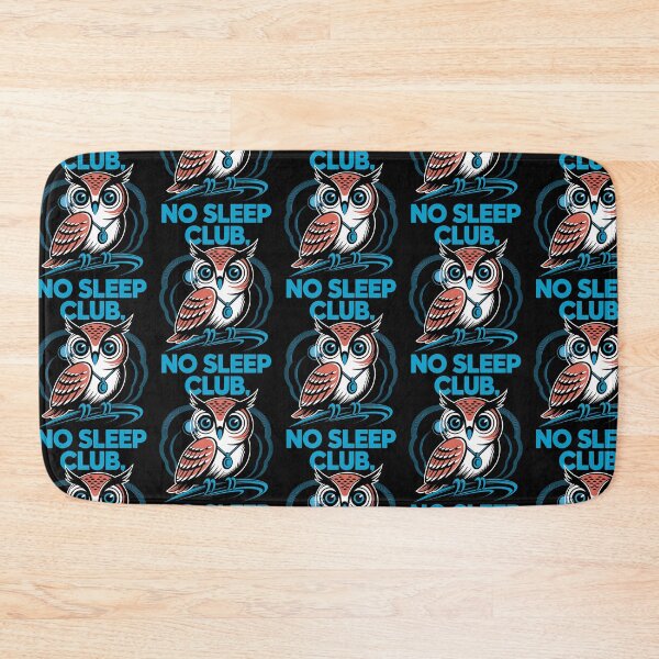 Item preview, No Sleep Club Owl – Night Owl Vintage designed and sold by Taans-Creation.