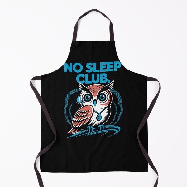 Item preview, No Sleep Club Owl – Night Owl Vintage designed and sold by Taans-Creation.