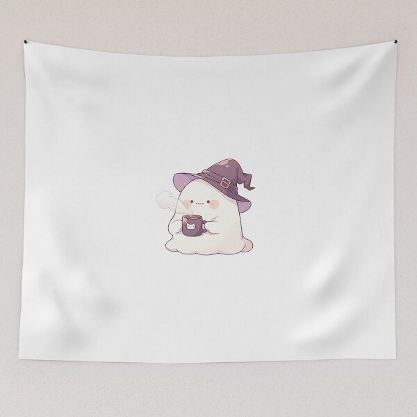 Item preview, Cozy Ghost with Latte designed and sold by Christian Weiss.