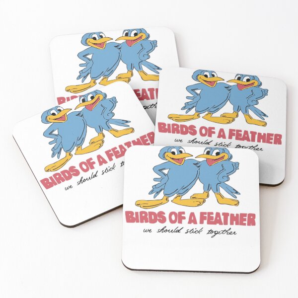 Item preview, Birds Of A Feather We Should Stick Together designed and sold by amarrarhineyu.