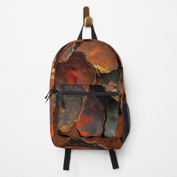 Item preview, Abstract Rust Texture Fiery Lava Industrial Artwork designed and sold by Amanda's Factory.