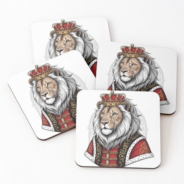 Item preview, Victorian Lion King | Royal British Heraldry designed and sold by ART-POD-PL.