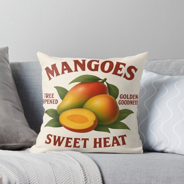 Item preview, Sweet Heat | Retro Mango Art | Vintage Fruit Design designed and sold by MagicPixelsBtq.