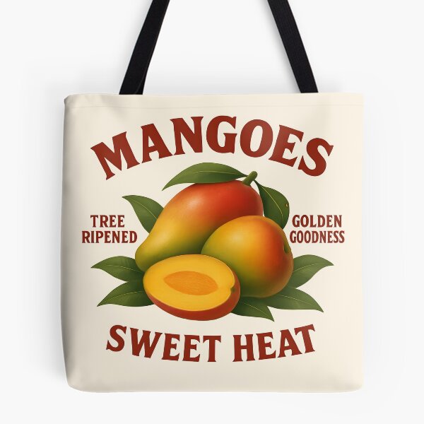 Item preview, Sweet Heat | Retro Mango Art | Vintage Fruit Design designed and sold by MagicPixelsBtq.