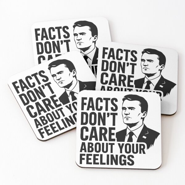 Item preview, Charlie Kirk T-shirt America First, Facts Don't Care About Your Feelings designed and sold by iuliast1.