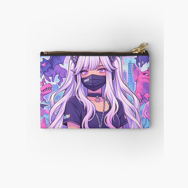 Item preview, Masked Neko DJ with Night Bats designed and sold by bubblegoth.