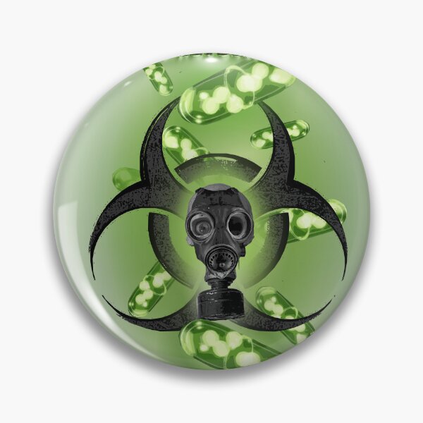 Item preview, Biohazard Gas Mask – Toxic Apocalyptic  designed and sold by Dziabacz13.