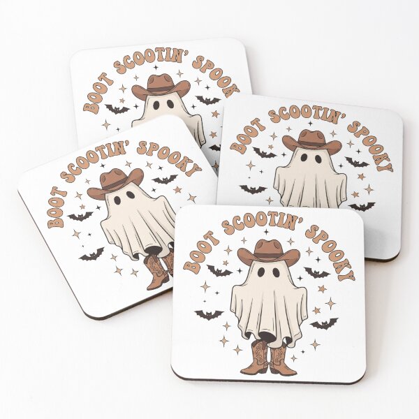 Item preview, Boot Scootin' Spooky Western Ghost Cowboy Halloween designed and sold by RocknCat.