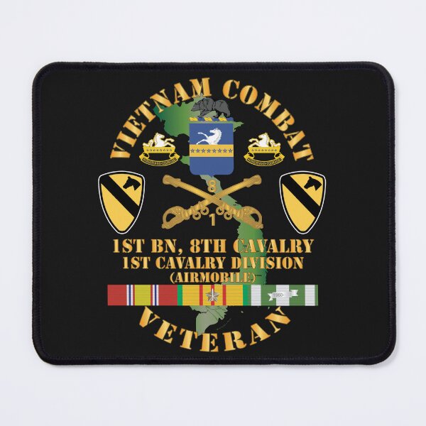 Item preview, Army - Vietnam Combat Cavalry Veteran w 1st Bn - 8th Cav COA - 1st Cav Div wo Airmobile designed and sold by Military Insignia Products.
