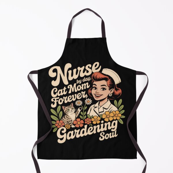 Item preview, Nurse by Day, Cat Mom Forever, Gardening Soul designed and sold by WowChik.