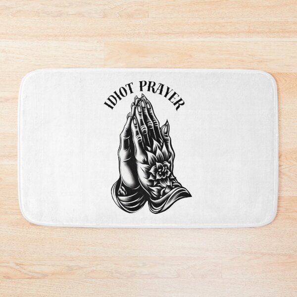Item preview, Idiot prayer tattoo designed and sold by Lazetakacs.