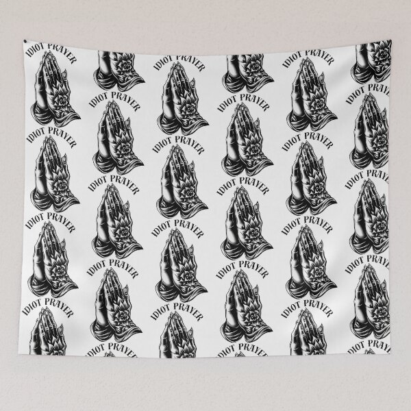 Item preview, Idiot prayer tattoo designed and sold by Lazetakacs.