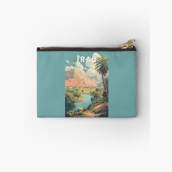 Item preview, Iraq Illustration Travel Art Vintage designed and sold by KrisSidDesigns.