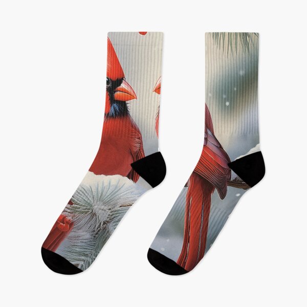 Item preview, Cardinal Birds in Snow Christmas designed and sold by CPDesign25.