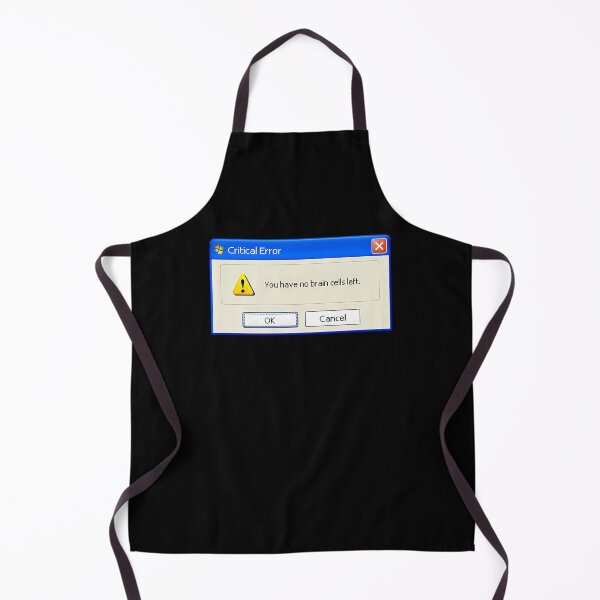 Item preview, Critical Error You Have No Brain Cells Left designed and sold by liethapirajir.