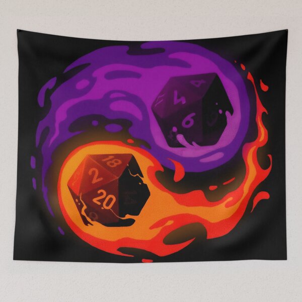 Item preview, D20 Yin Yang designed and sold by Arcaucil.