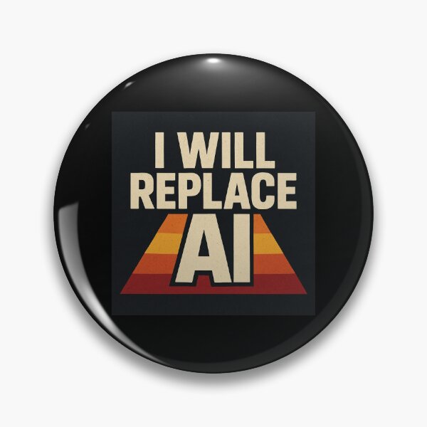 Item preview, I WILL REPLACE AI designed and sold by youdontknowmeson.