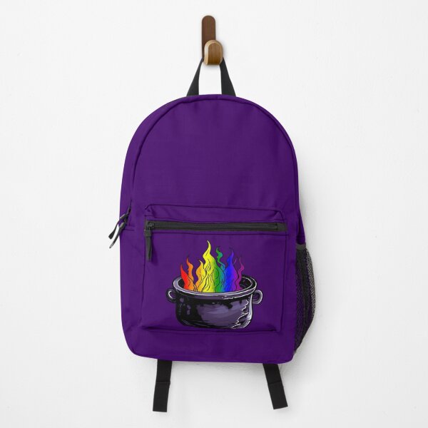 Item preview, LGBTQ Pride Flag Witches Cauldron , Subtle Rainbow Witchy Design designed and sold by Travelslightly.