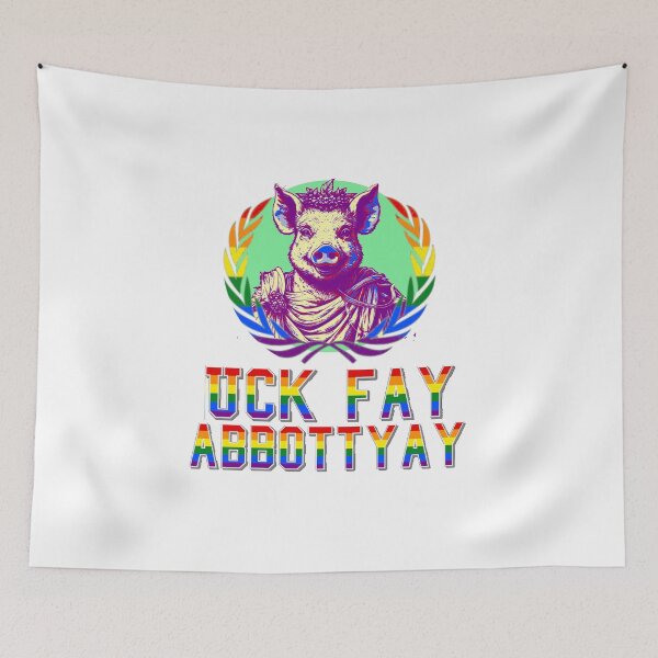 Item preview, Copy of Uck Fay Abbottyay - Rainbow designed and sold by KBwiththeTees.