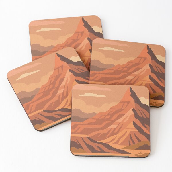 Item preview, Unique Badlands – Vintage Escape through Surprising Landscapes! designed and sold by Pink & California.