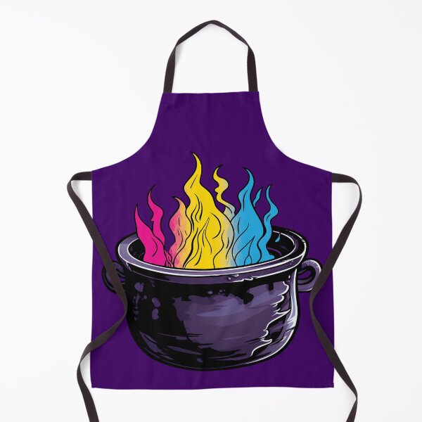 Item preview, Pansexual Pride Flag Witches Cauldron , Subtle Pan Witchy Design designed and sold by Travelslightly.